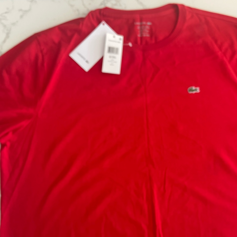 Lacoste 100% Pima cotton short sleeve T-shirt